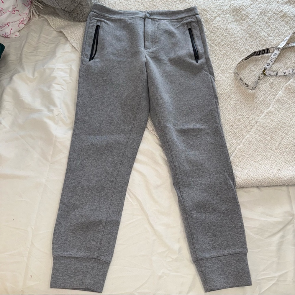 Everlane Grey Polished Joggers 8